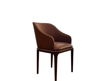 GHẾ CURVED CÓ TAY (PVC B12)