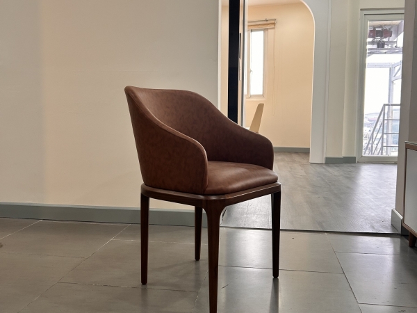 GHẾ CURVED CÓ TAY (PVC B12)
